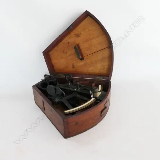 CASED SEXTANT by A. DOBBIE, GLASGOW